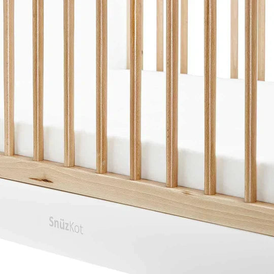 SnuzKot Skandi Cot Bed - Natural